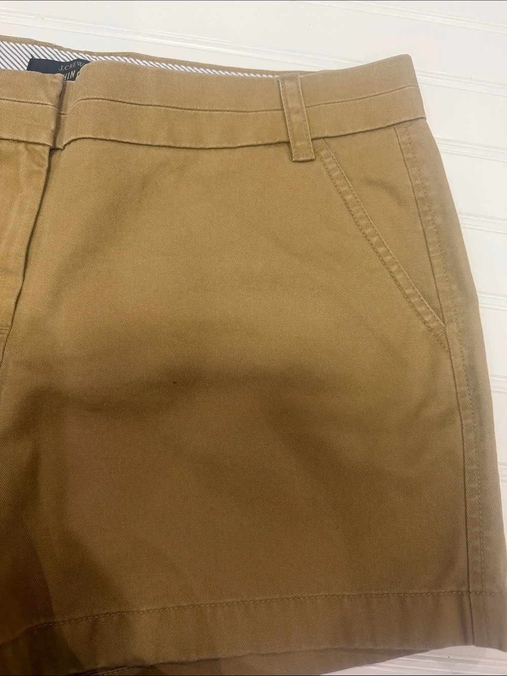 J. Crew Women's Tan Chino Shorts